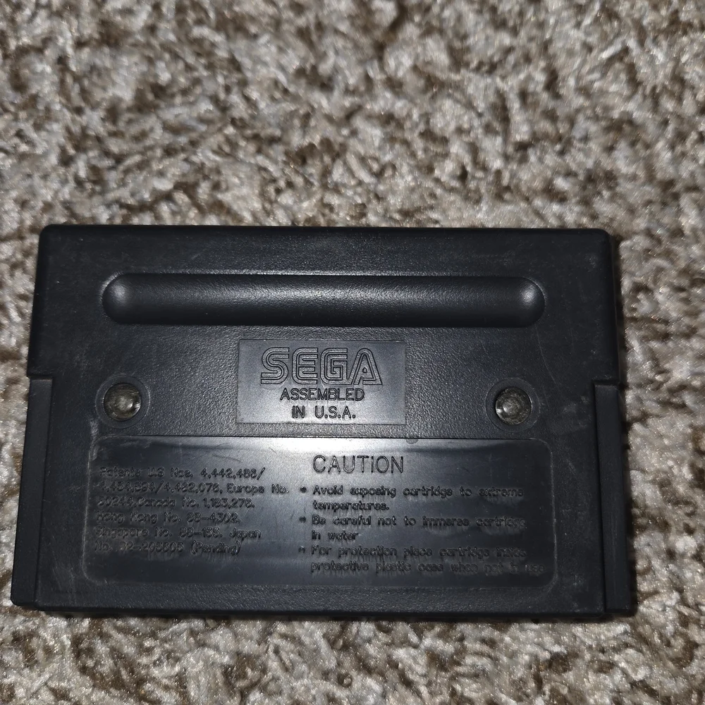 Sega Genesis Phantasy Star IV Game Cartridge